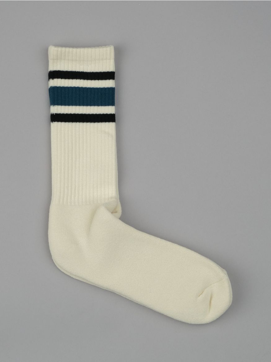 Decka 80s Skater Socks - Blue