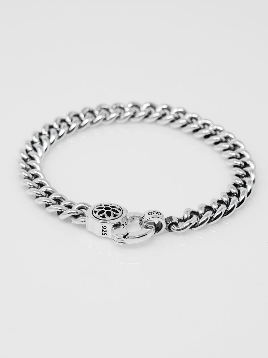 Good Art Sterling Silver Curb Chain Bracelet - A