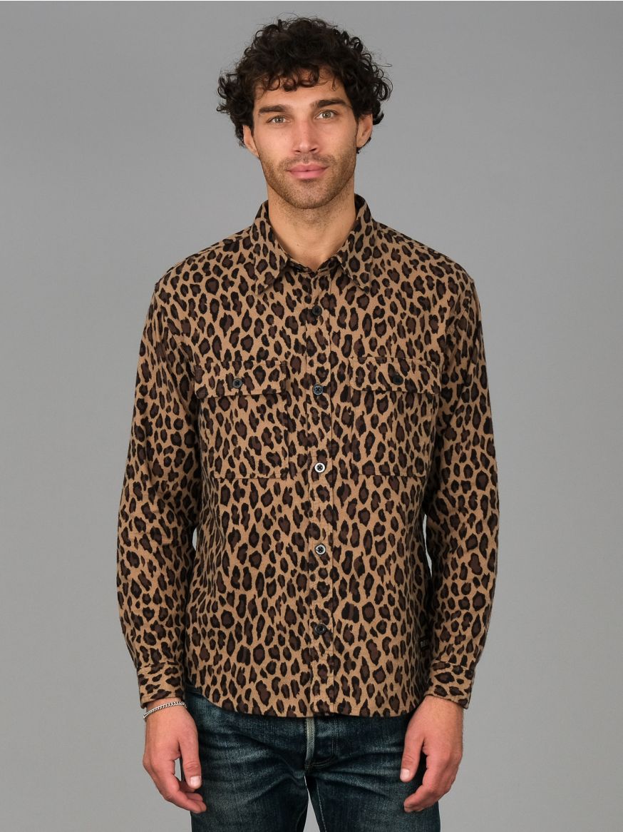 The Flat Head Leopard Flannel Shirt