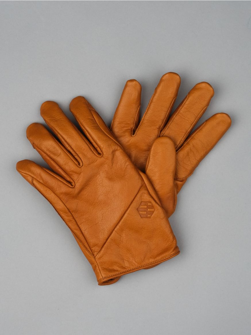 Handson Grip Kobe Leather Fam+ Glove - Tan