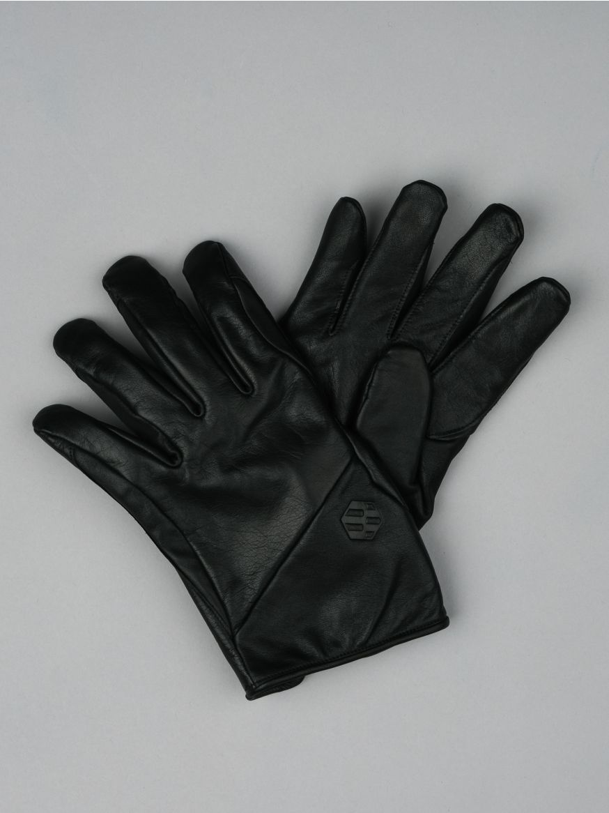Handson Grip Kobe Leather Fam+ Glove - Black