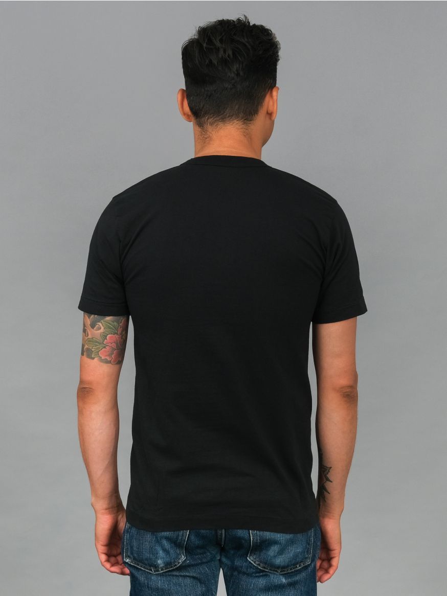 Utilitees Loopwheel Crew Neck T Shirt - Twin Pack - Black