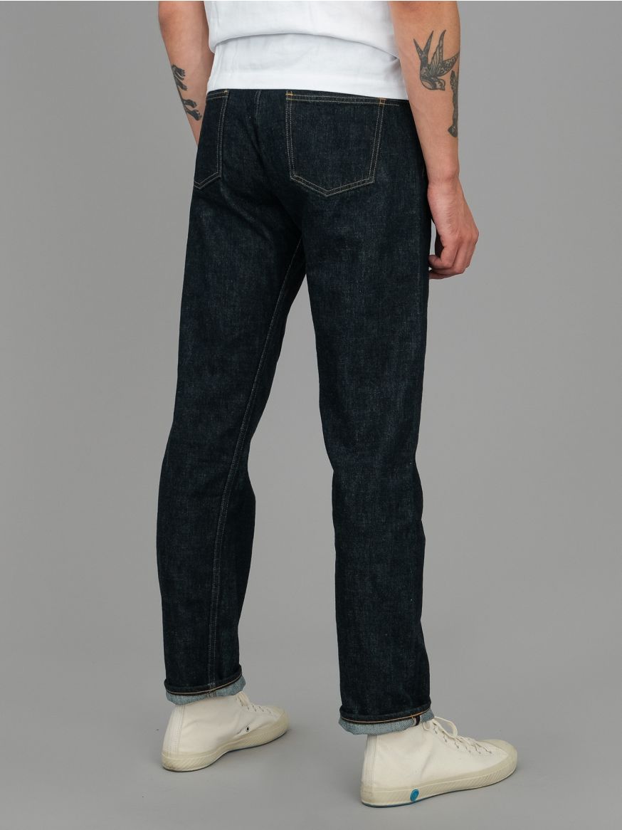 3sixteen CS-100xk Rinsed Indigo Kibata Selvedge Jeans - Classic Straight