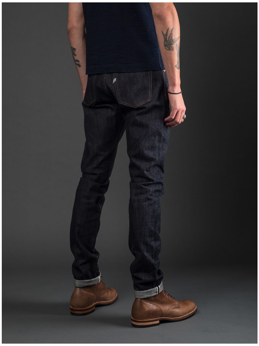 Pure Blue Japan 1143 12oz Selvedge Jeans - Relaxed Tapered