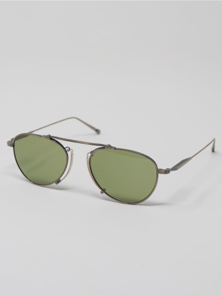 Matsuda M3130 Aviator Sunglasses – Antique Gold