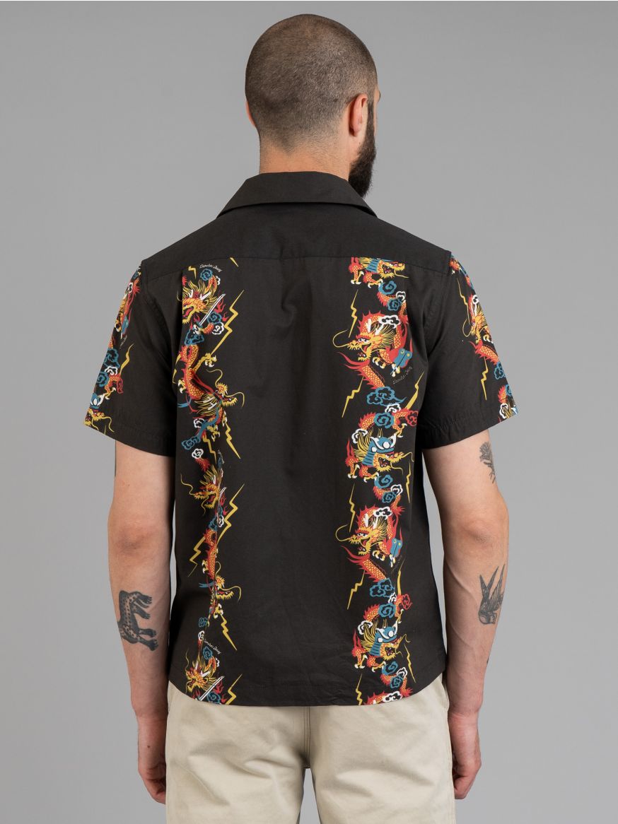 Samurai Dragon Hawaiian Shirt