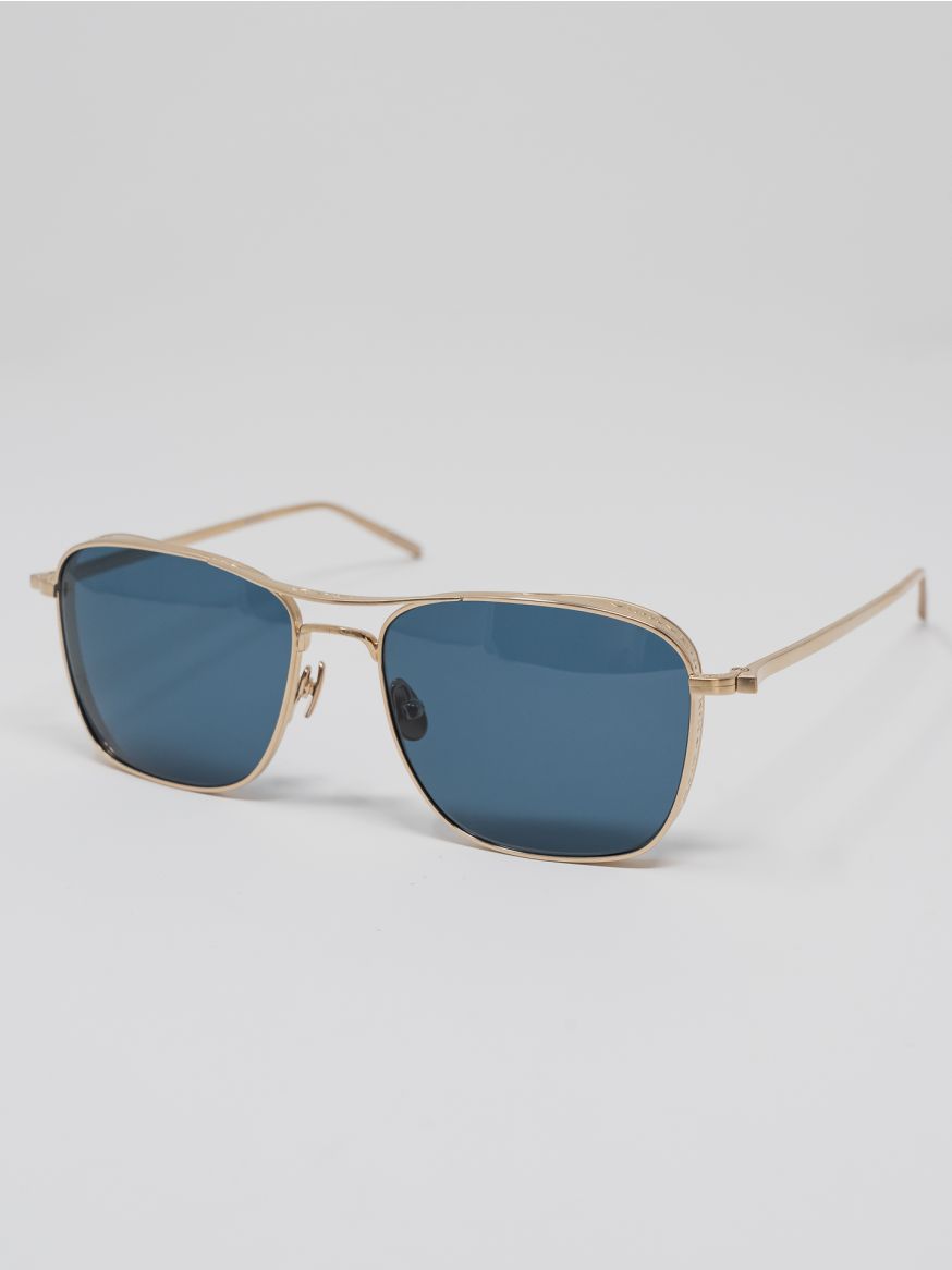 Matsuda M3099 Navigator Sunglasses - Brushed Gold