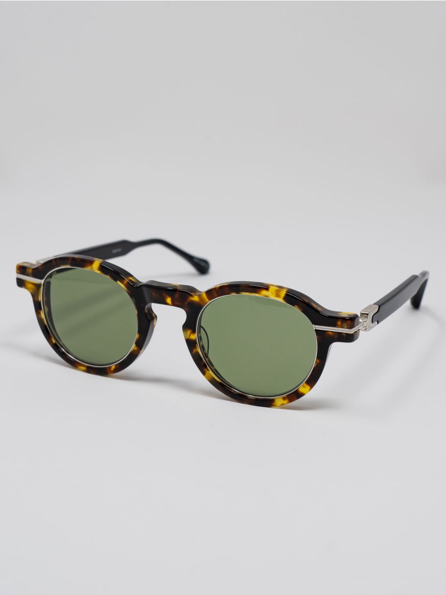 Matsuda M2050 Pantos Sunglasses - Tokyo Tortoise Brushed Silver