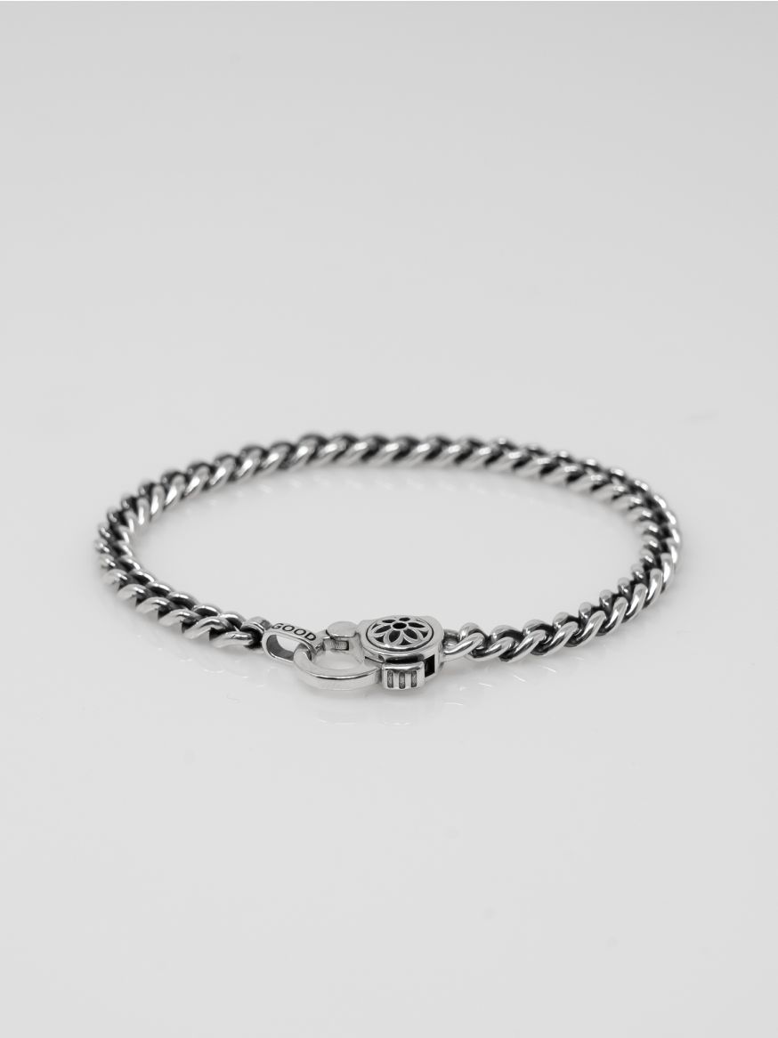 Good Art Sterling Silver Curb Chain Bracelet V2 - AA