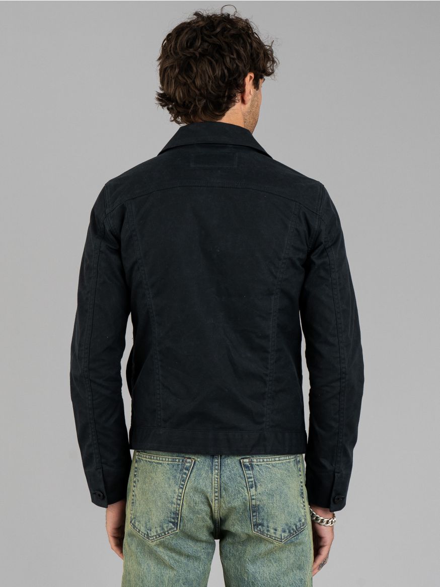 Rogue Territory Waxed Canvas Supply Jacket - Black Ridgeline