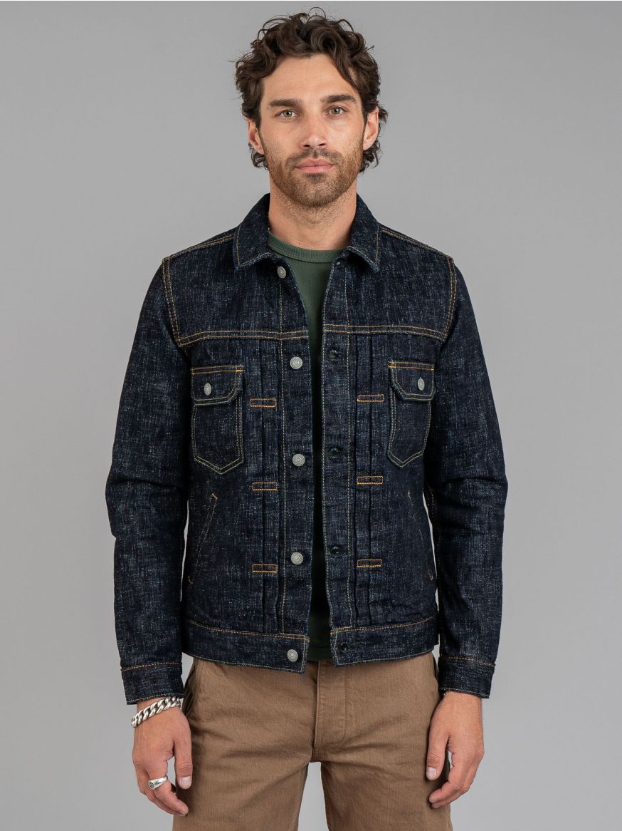 Pure Blue Japan 6111 Double Slub Denim Jacket - Type II