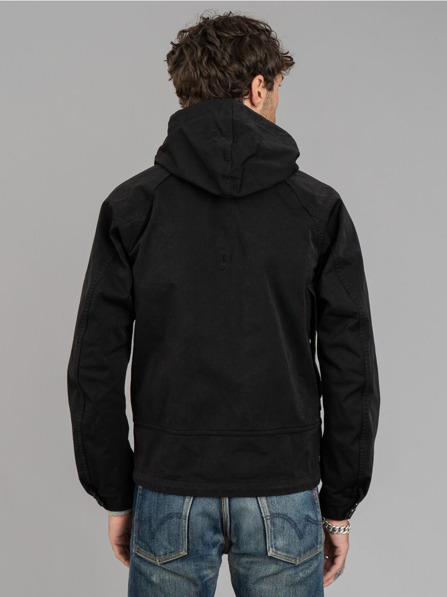 Ten c Garment Dyed Anorak - Black