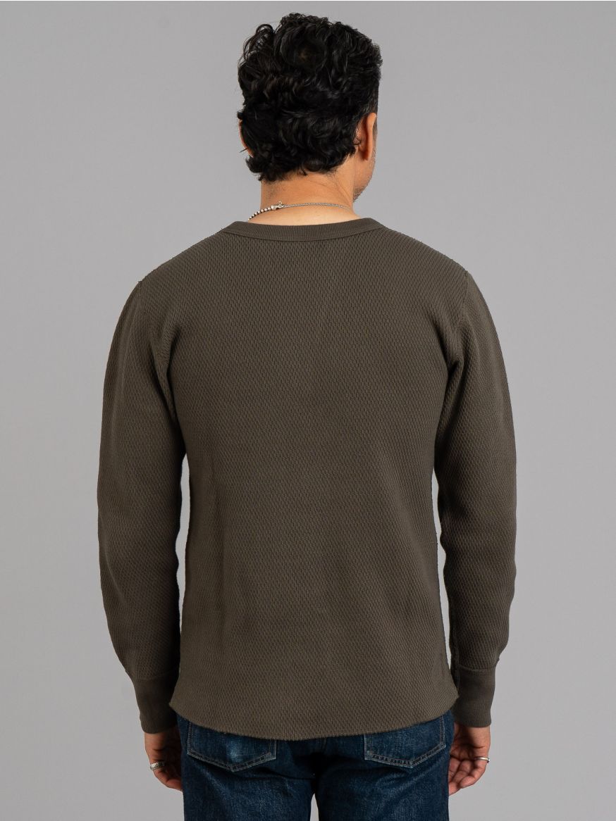 UES Double Honeycomb Thermal Long Sleeve - Olive