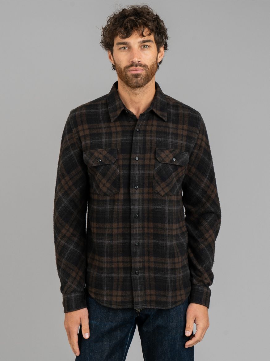 Indigofera Bryson Shirt - Black Check