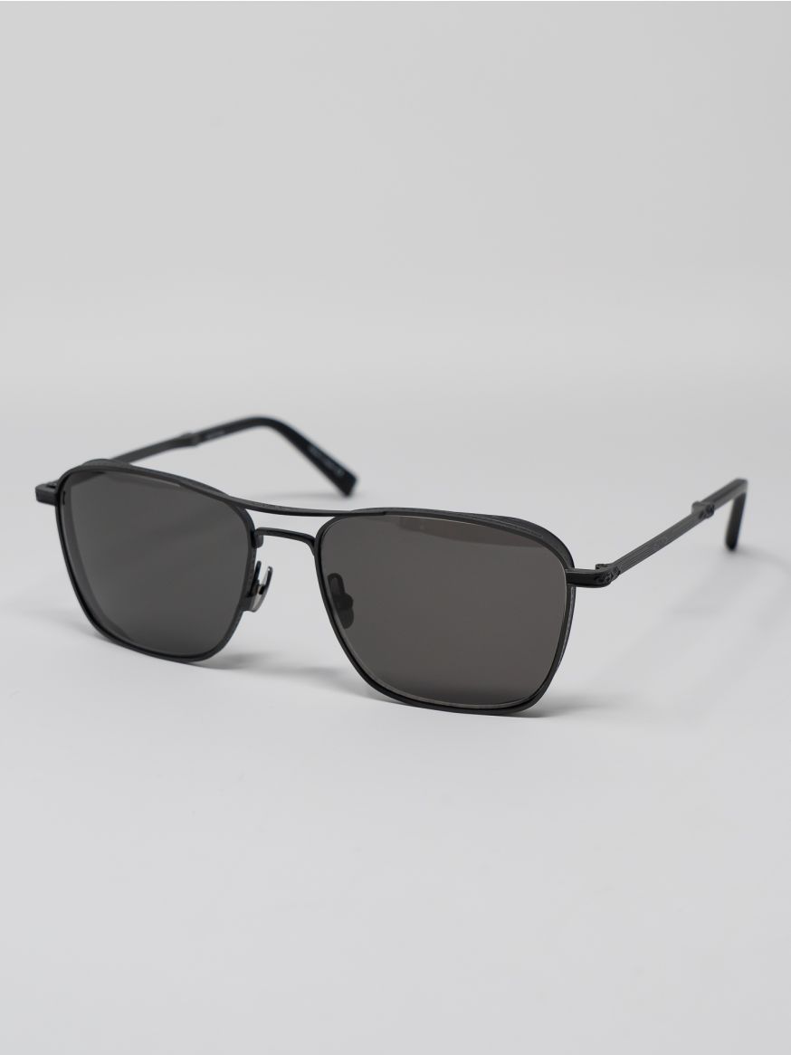 Matsuda M3135 Navigator Sunglasses - Matte Black