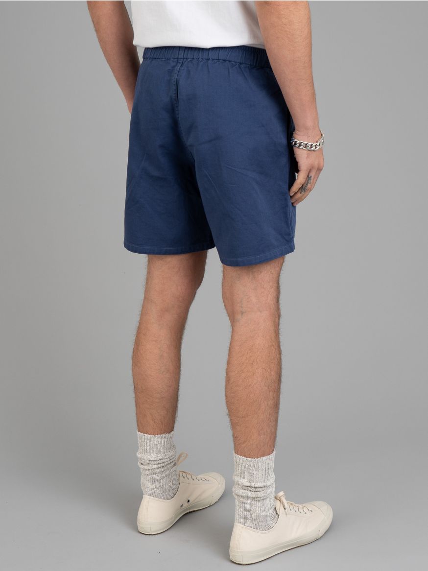The Real McCoy’s Over Dyed Drill Swim Shorts - Navy