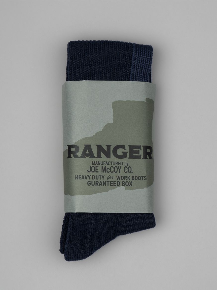 The Real McCoy’s ‘Ranger' Boot Socks - Navy