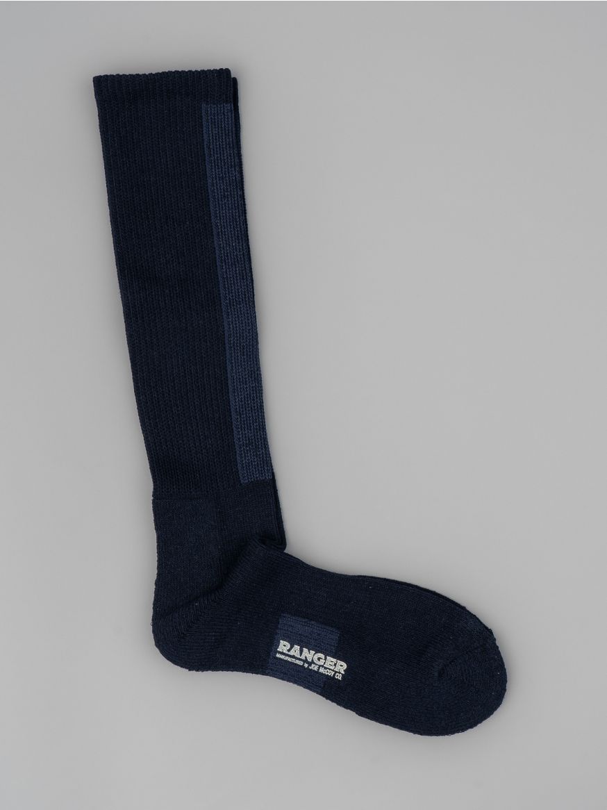 The Real McCoy’s ‘Ranger' Boot Socks - Navy