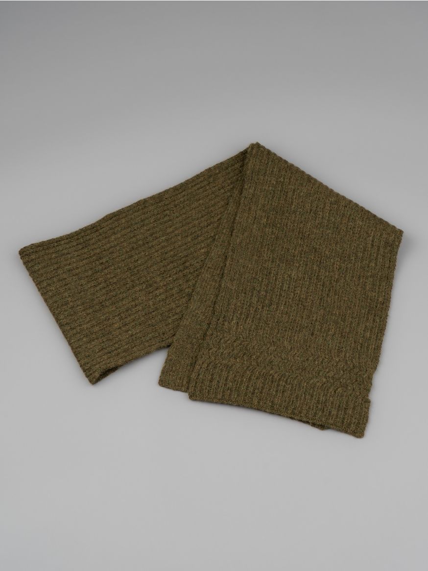 3sixteen Alpaca Rib Scarf - Forest