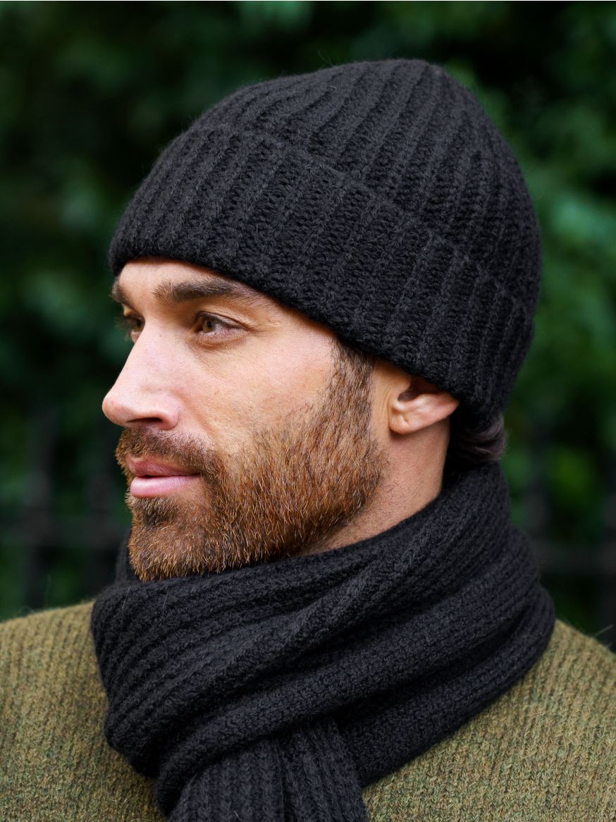 3sixteen Alpaca Watch Cap - Black