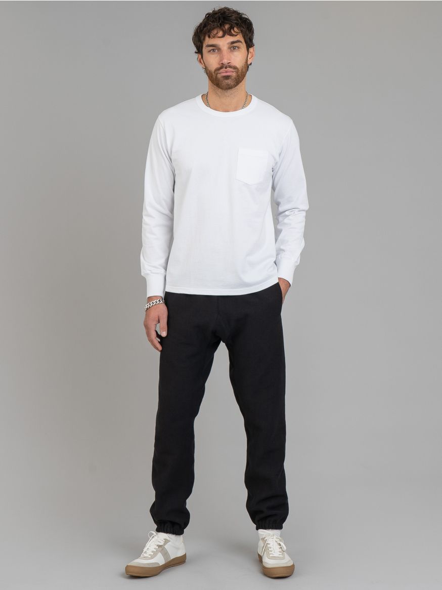 The Real McCoy's Heavyweight Sweatpants - Black