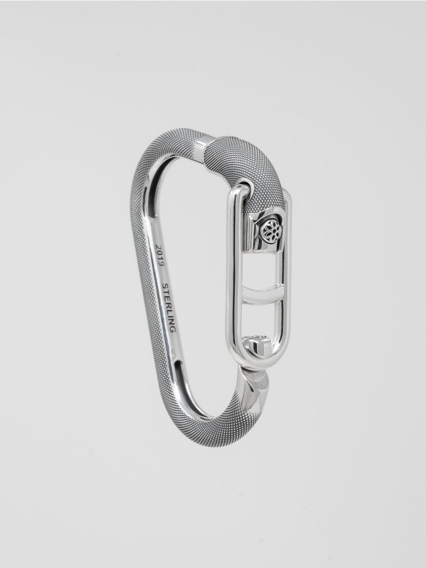 Good Art Sterling Silver Jumbo Carabiner - Goosebumps