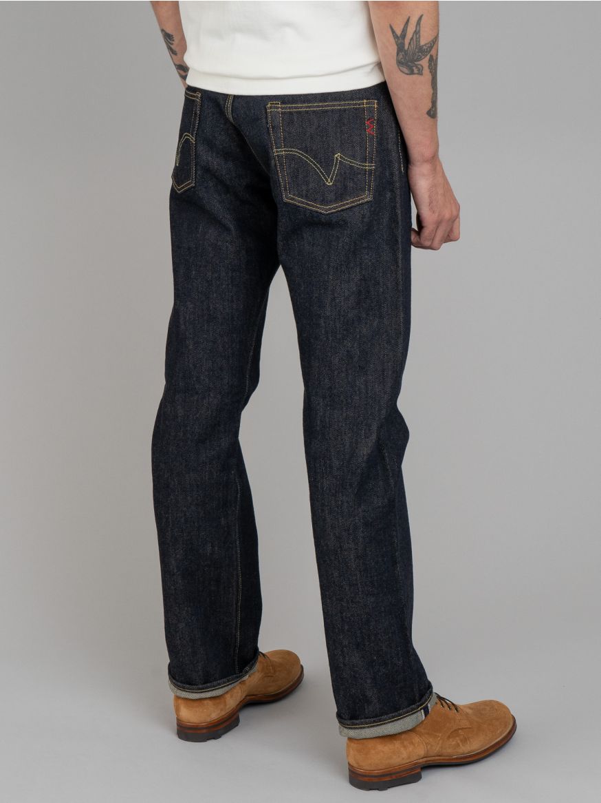 Iron Heart 21oz Indigo Selvedge Jeans IH-634S - Straight