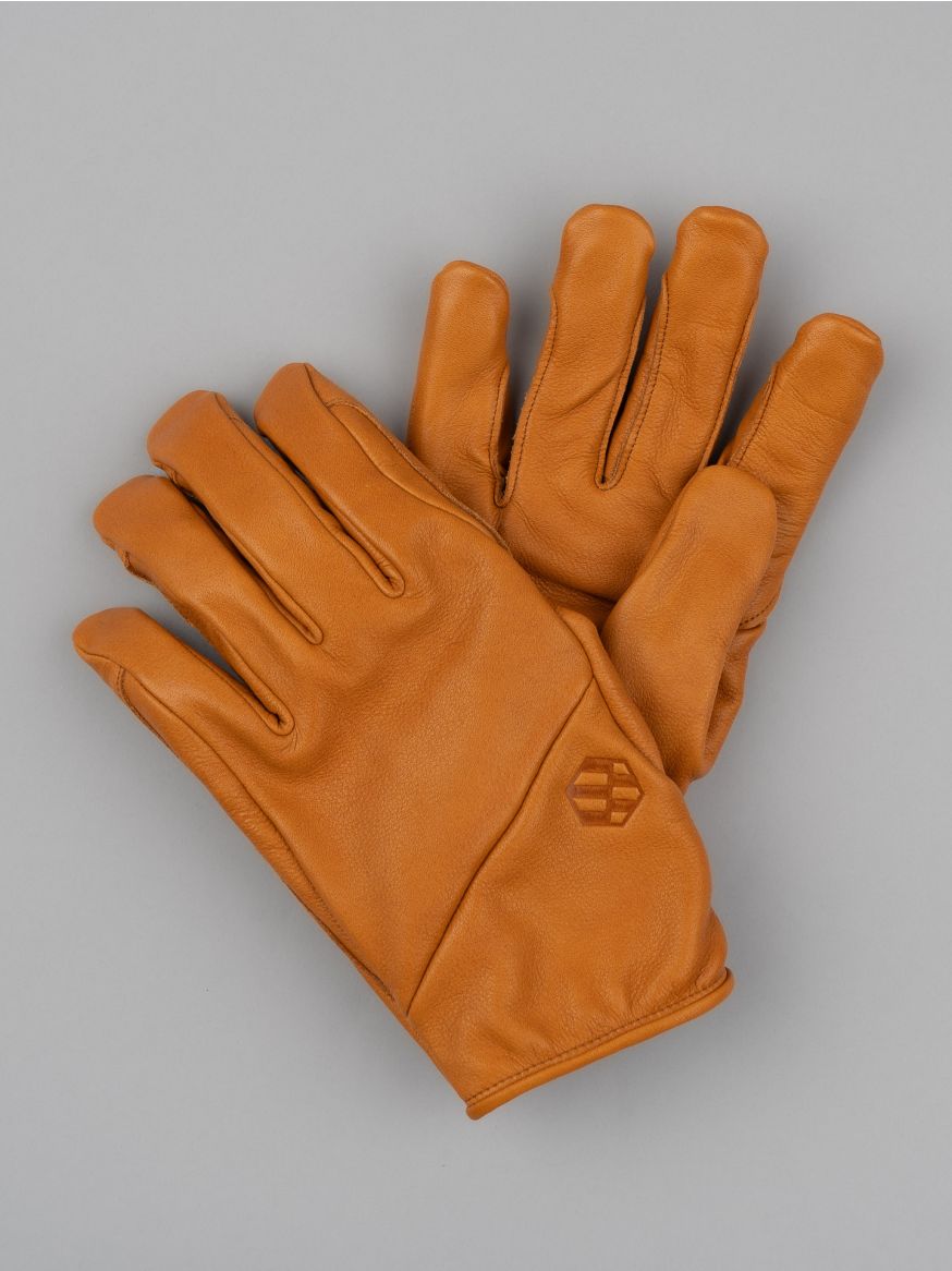 Handson Grip Kobe Leather Fam+ Glove - Tan