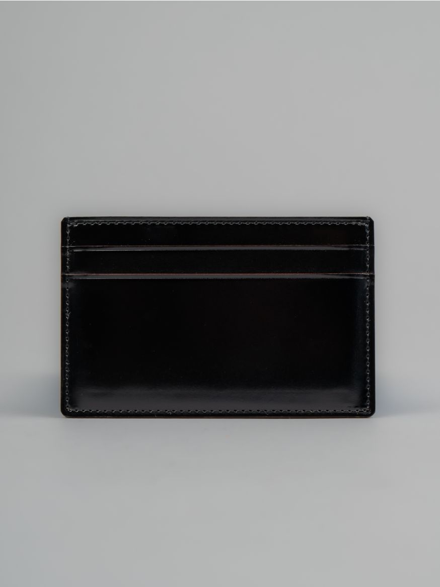 Tsuchiya Kaban Cordovan Card Holder - Black