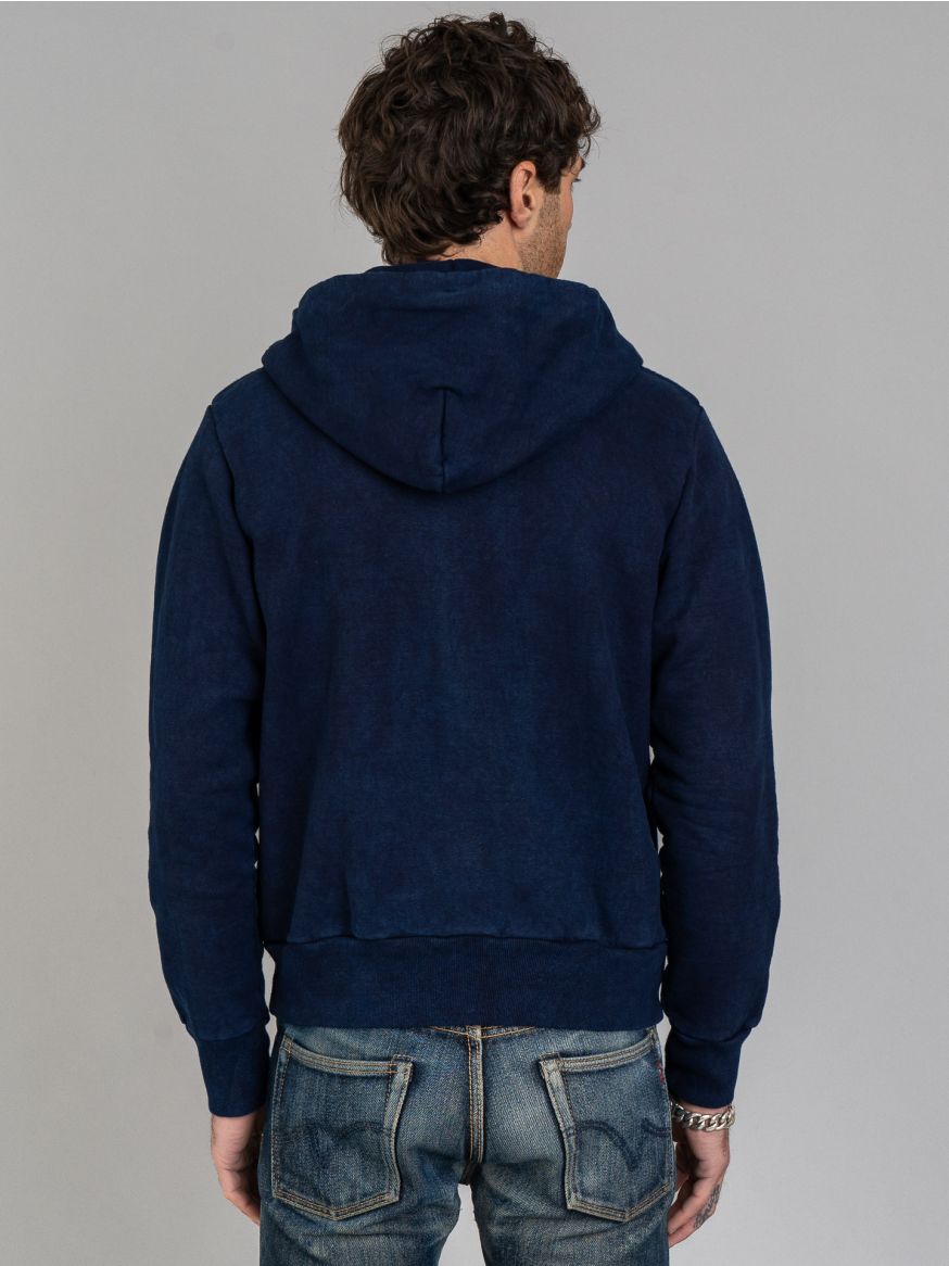 UES Zip Hoodie - Indigo