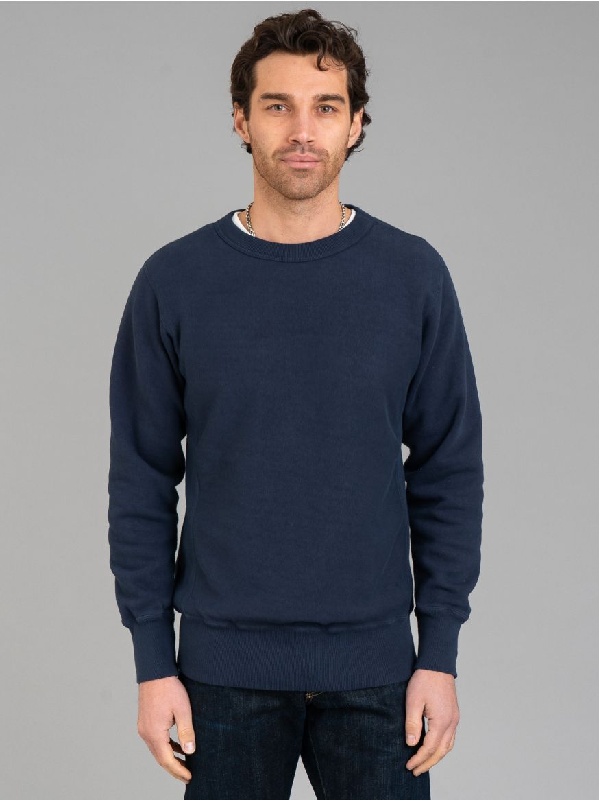 Studio D'Artisan Ishikawa-dai Loopwheel Sweatshirt - Navy