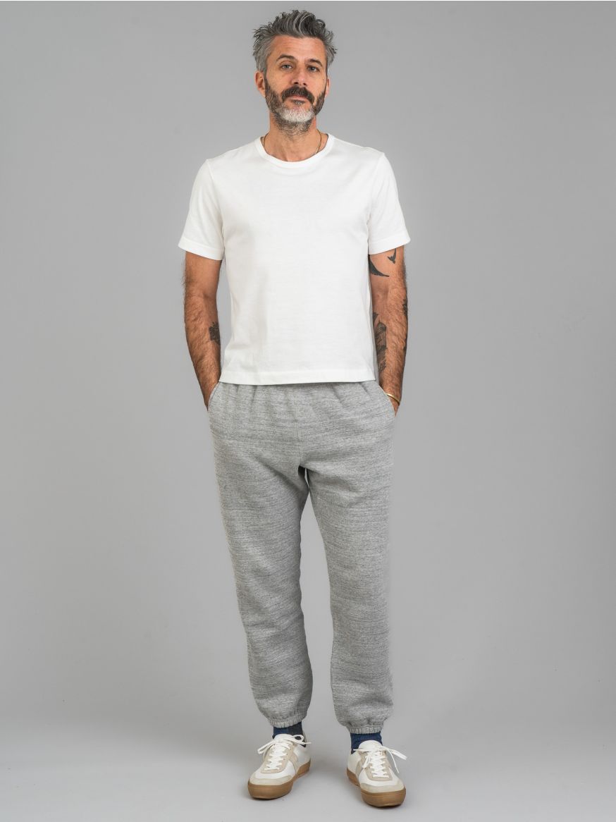 The Real McCoy's 10oz Loopwheeled Sweatpants V2 - Grey