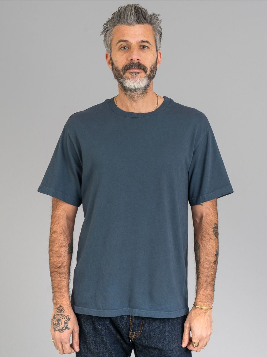 Schaeffer's Garment Hotel Oversized T-Shirt - Indigo