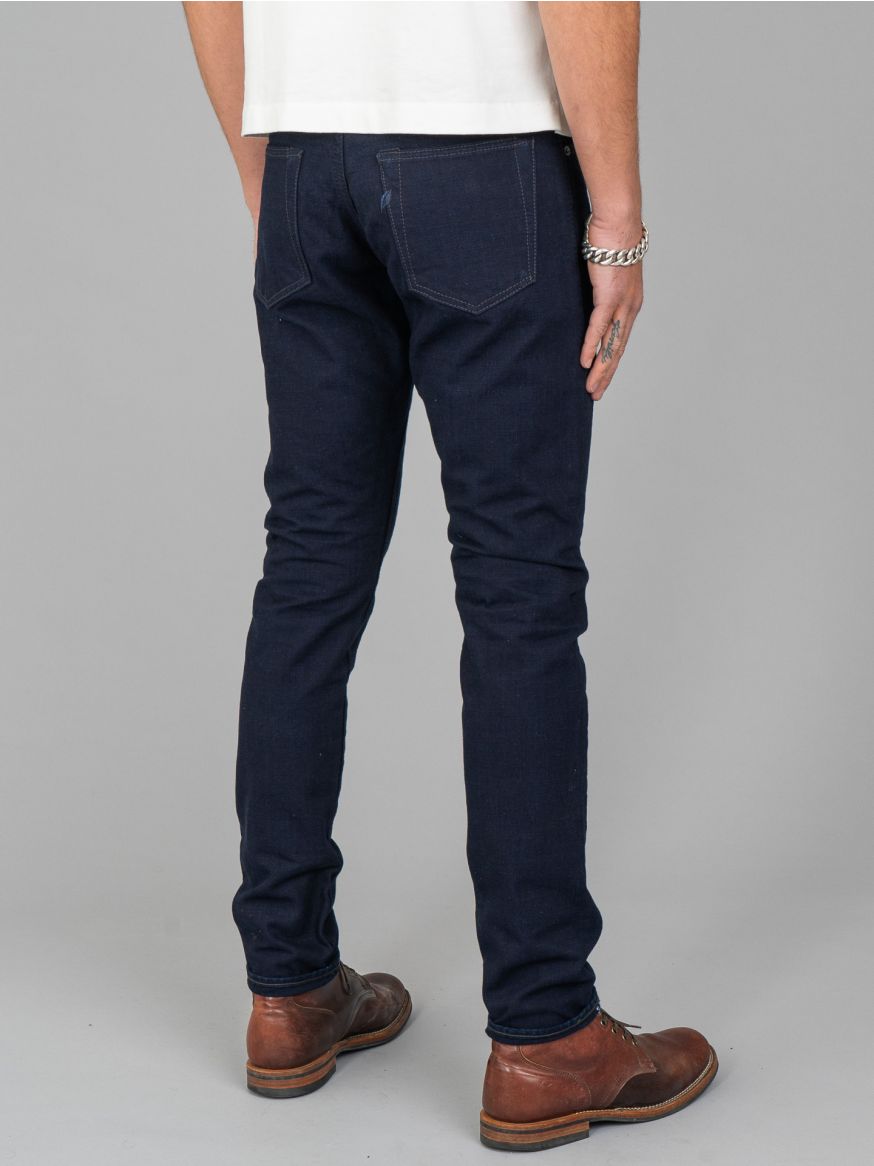 Pure Blue Japan Heavy Duck Canvas Indigo Pants - Relaxed Tapered