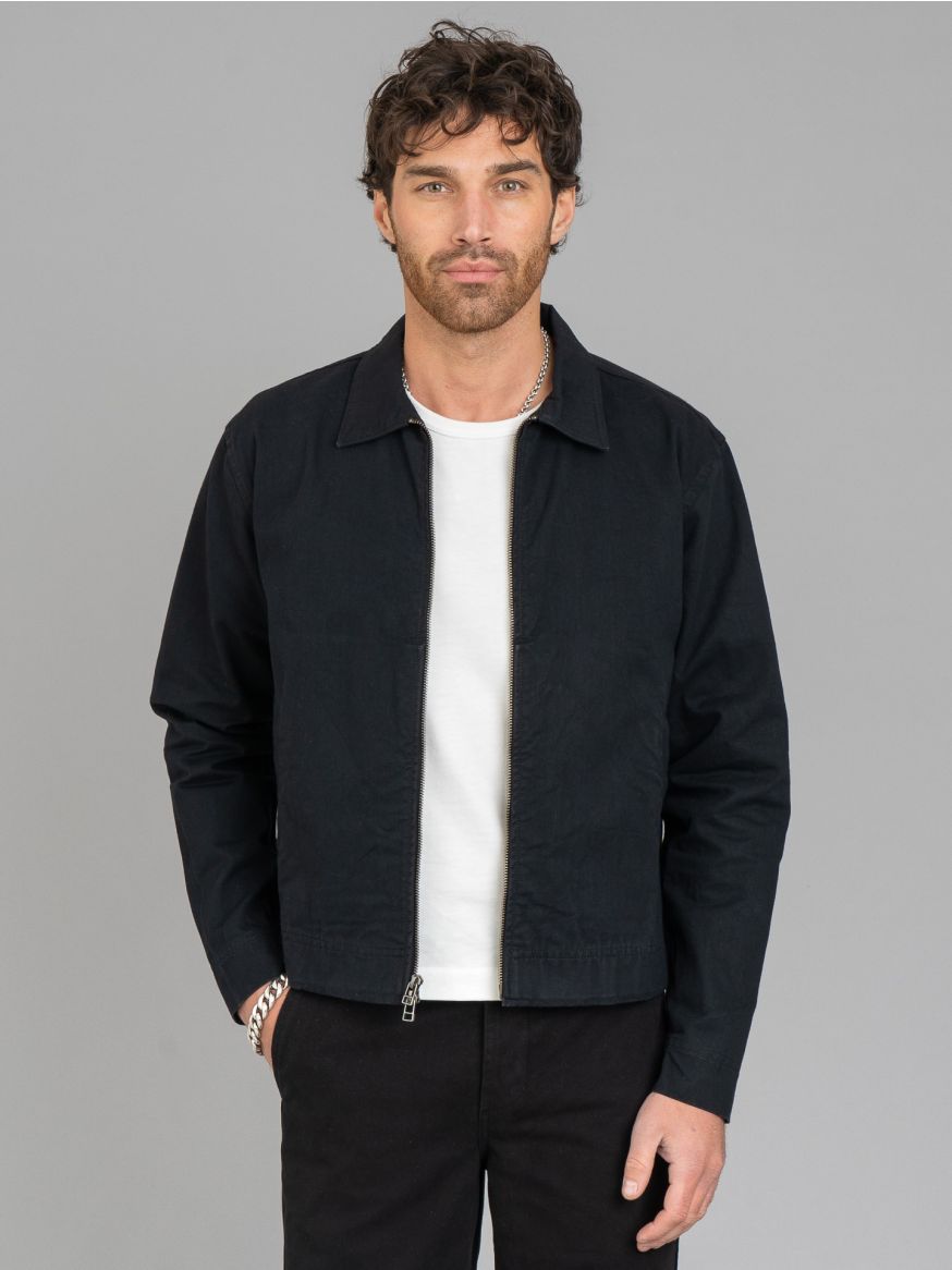 3sixteen Club Jacket - Black Twill