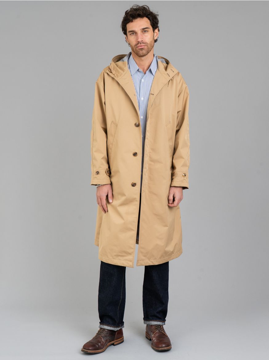 Comme des Garçons Homme Hooded Parka - Beige