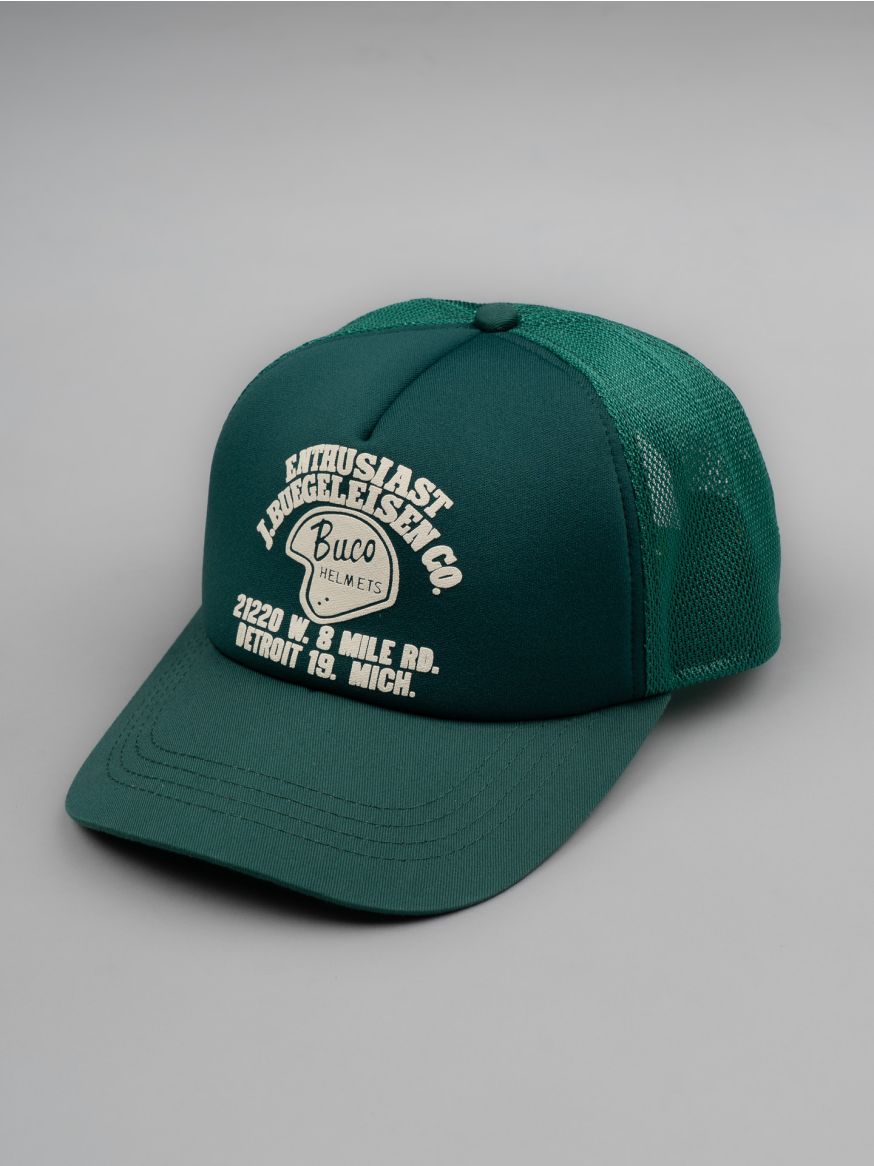 The Real McCoy’s Buco Mesh Cap  - Green