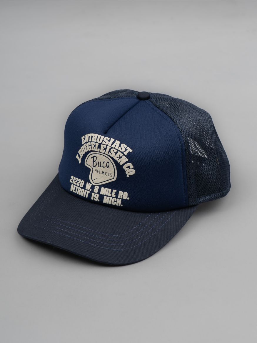 The Real McCoy’s Buco Mesh Cap  - Navy