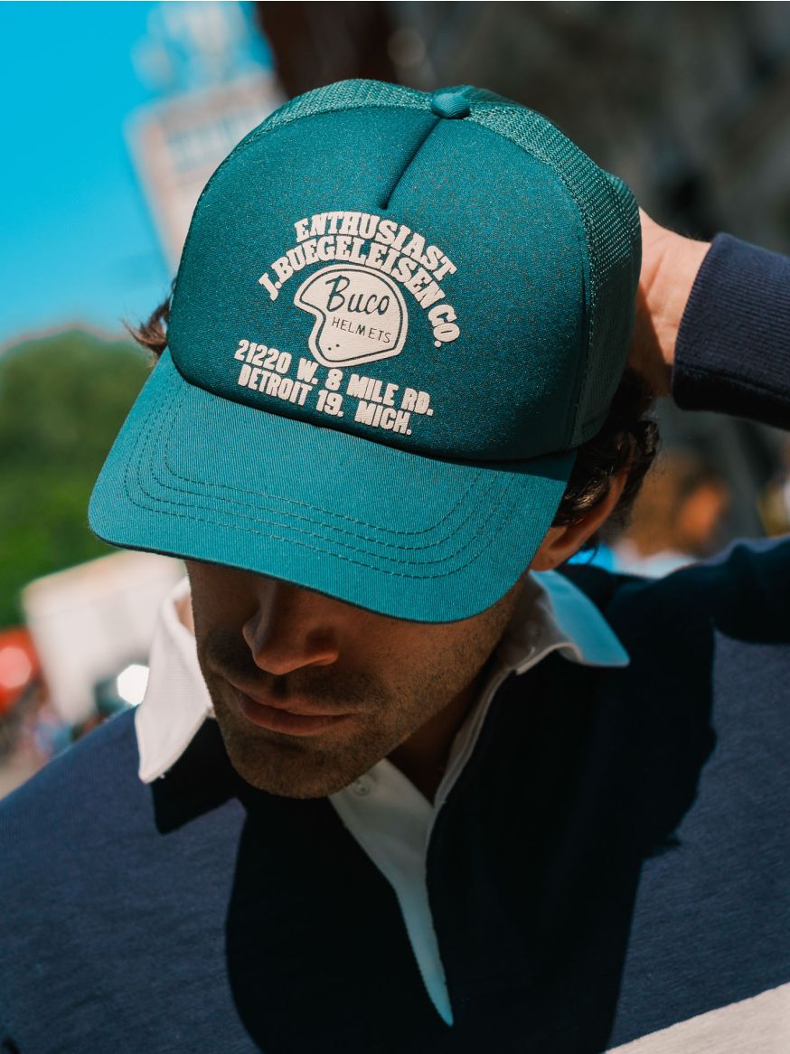 The Real McCoy’s Buco Mesh Cap  - Green