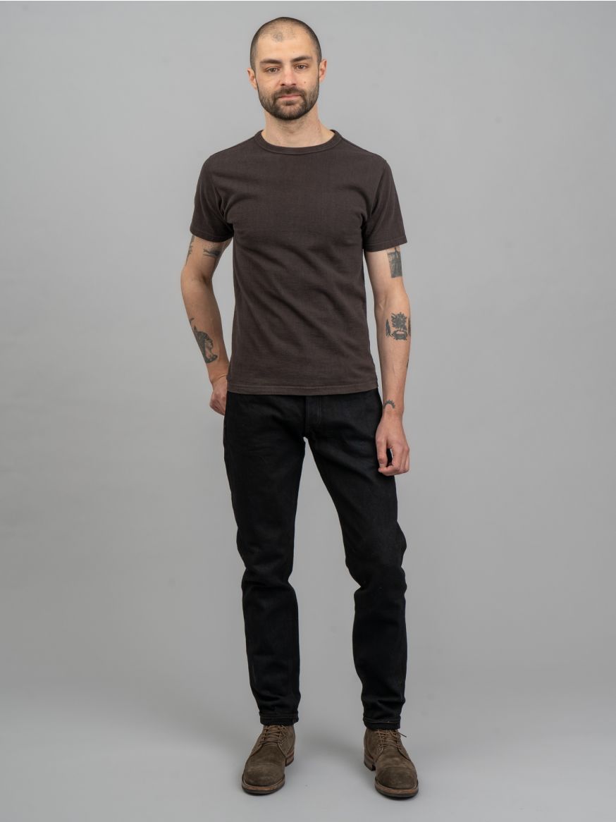 Studio D’Artisan SP-120 18oz Amami Dorozome Denim Jeans - Relaxed Tapered