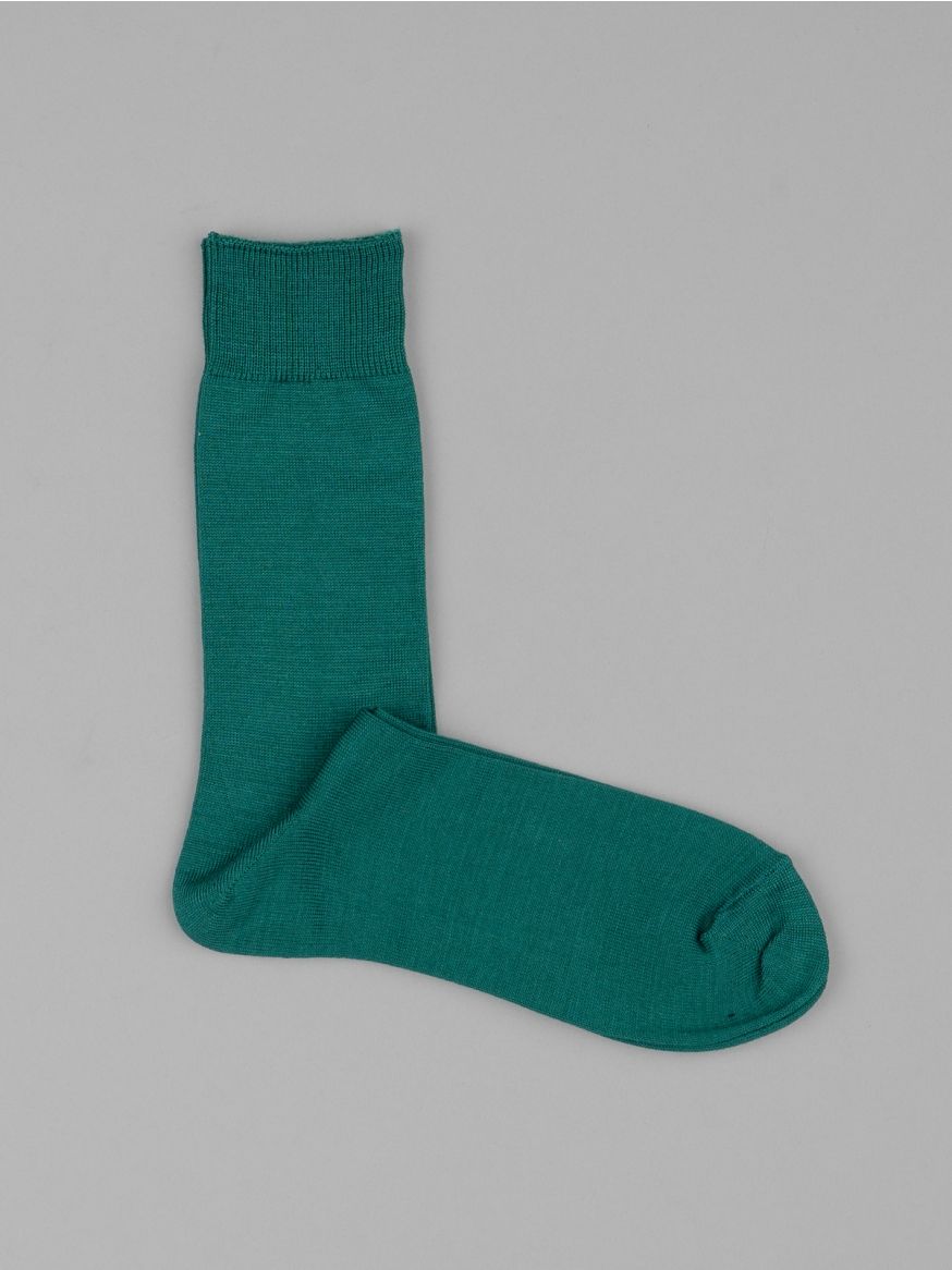 Decka Showatabé Giza Cotton Mercerized Socks - Green