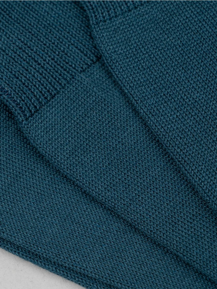 Decka Showatabé Giza Cotton Mercerized Socks - Blue