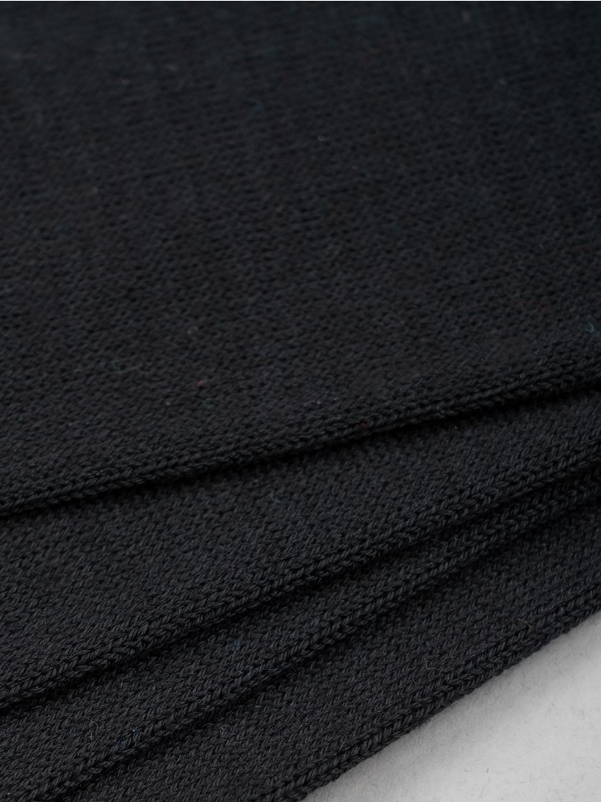 Decka Showatabé Giza Cotton Mercerized Socks - Black