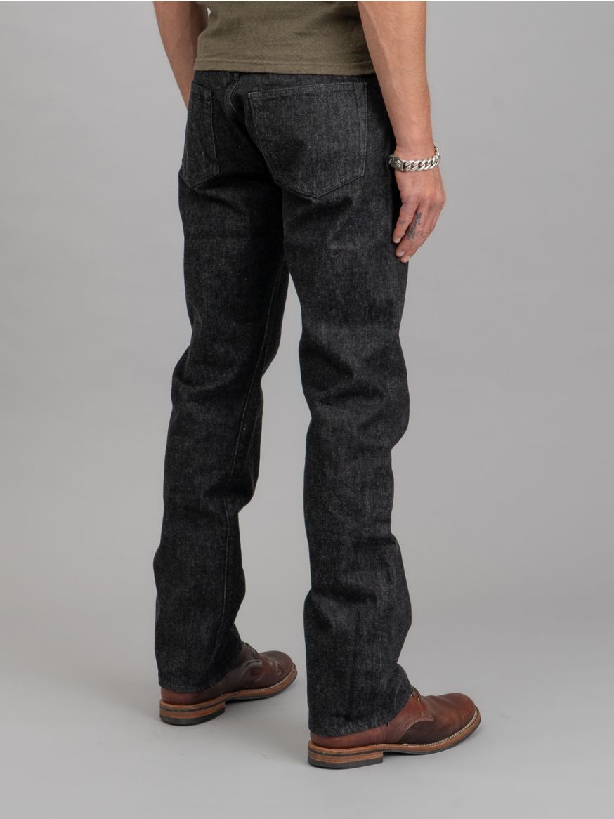 Sugar Cane 14.25oz 1947 Black Selvedge Jeans - Straight