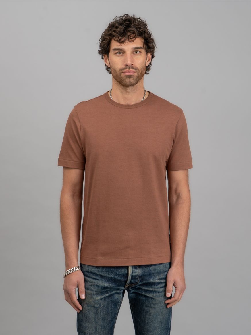 Merz b. Schwanen 2M15 Sturdy Jersey T-Shirt - Nut