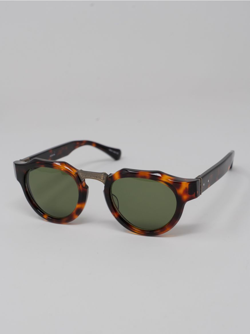 Matsuda M1037 Pantos Sunglasses - Dark Tortoise & Antique Gold