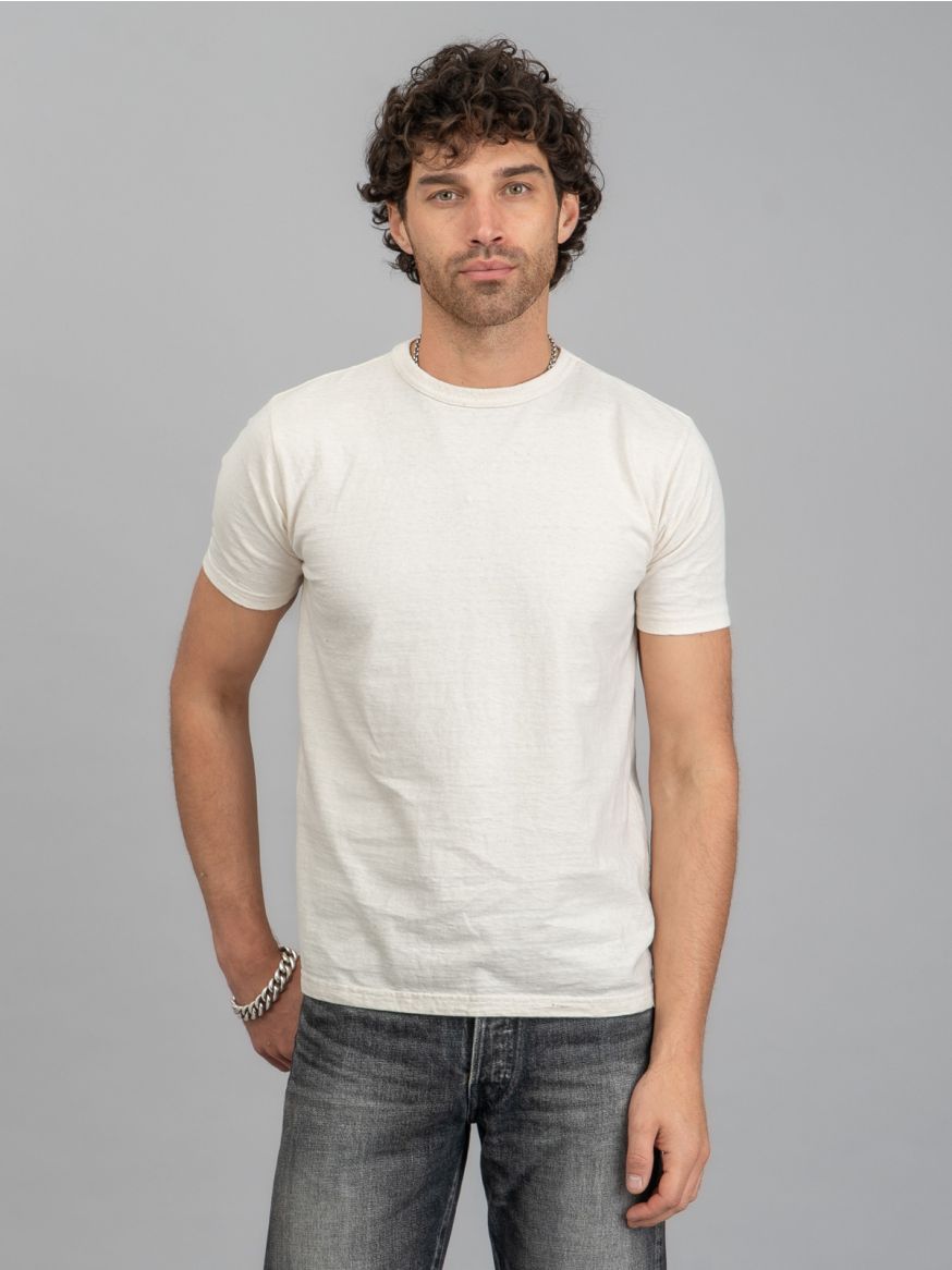 Studio D’Artisan Upcycle T Shirt - Ecru