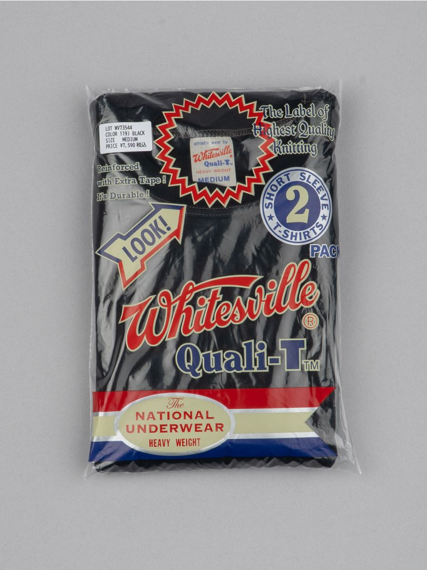 Whitesville 2 Pack T-Shirt - Black