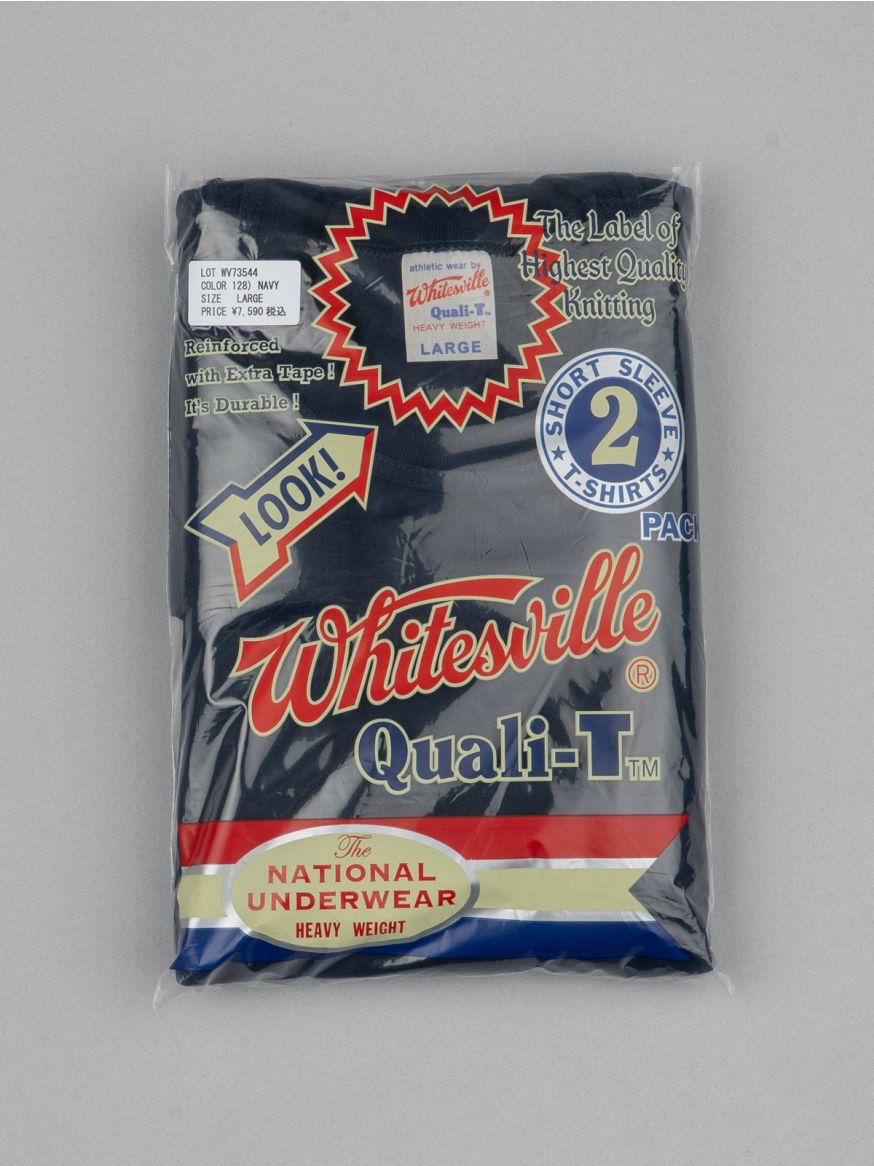 Whitesville 2 Pack T-Shirt - Navy