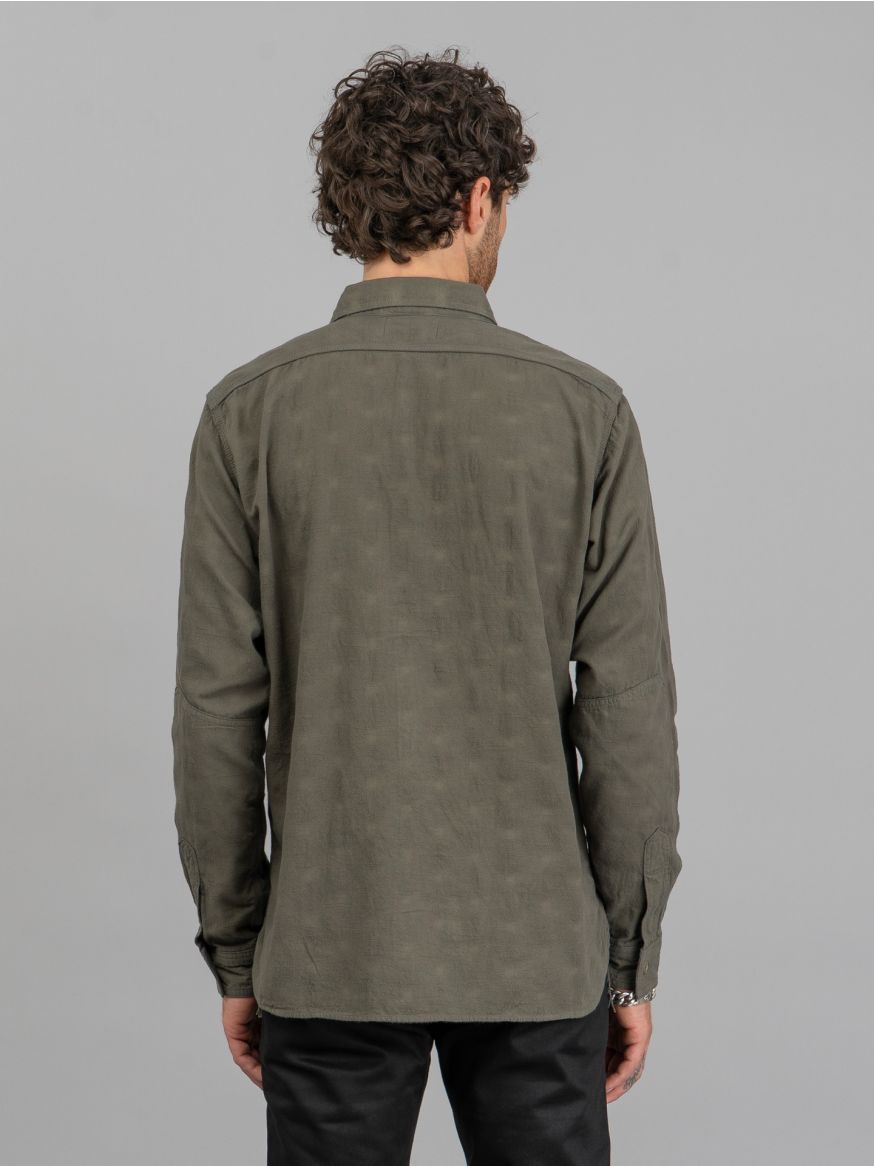 Samurai Tropical Weather Dobby Shirt - Olive